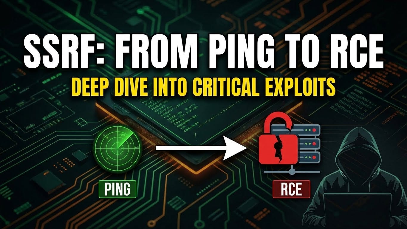 Server-Side Request Forgery (SSRF): From Ping to RCE
