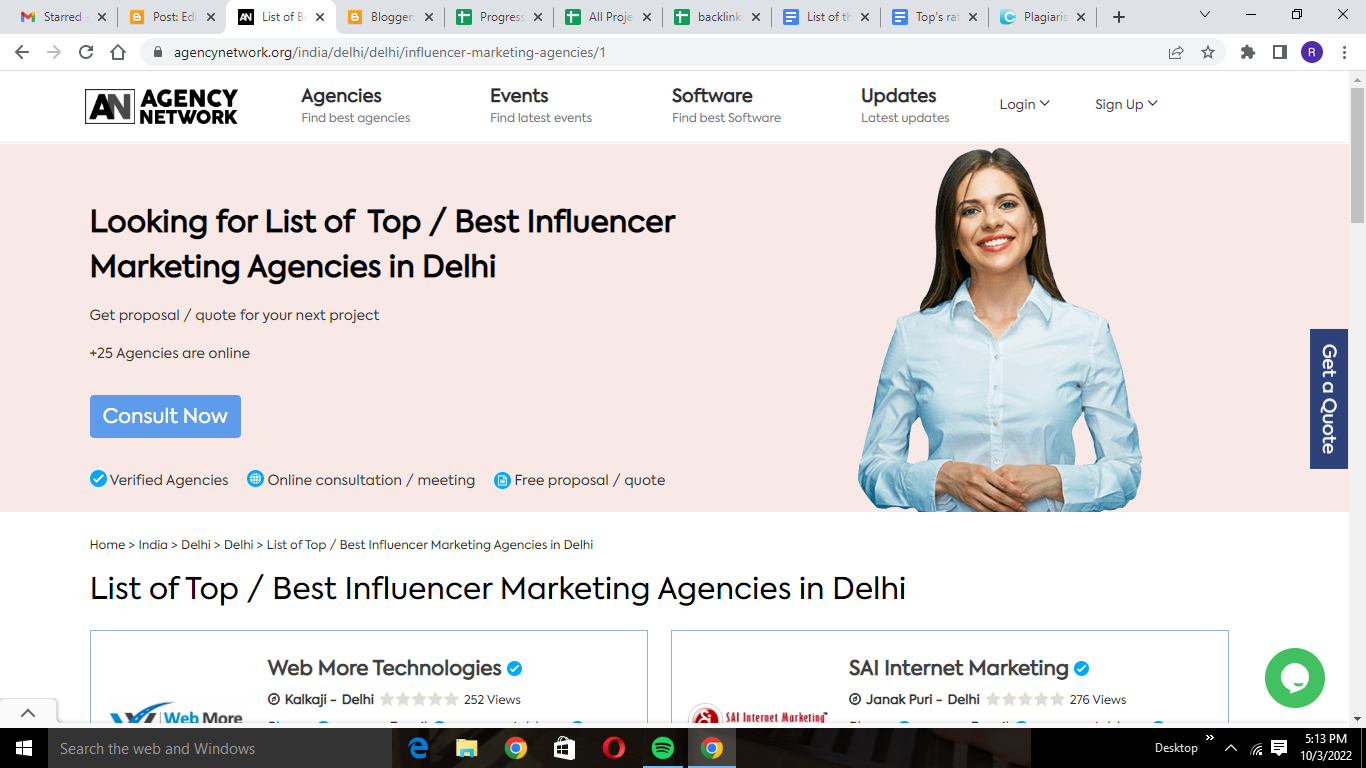 Top’s rated influencer marketing in Delhi