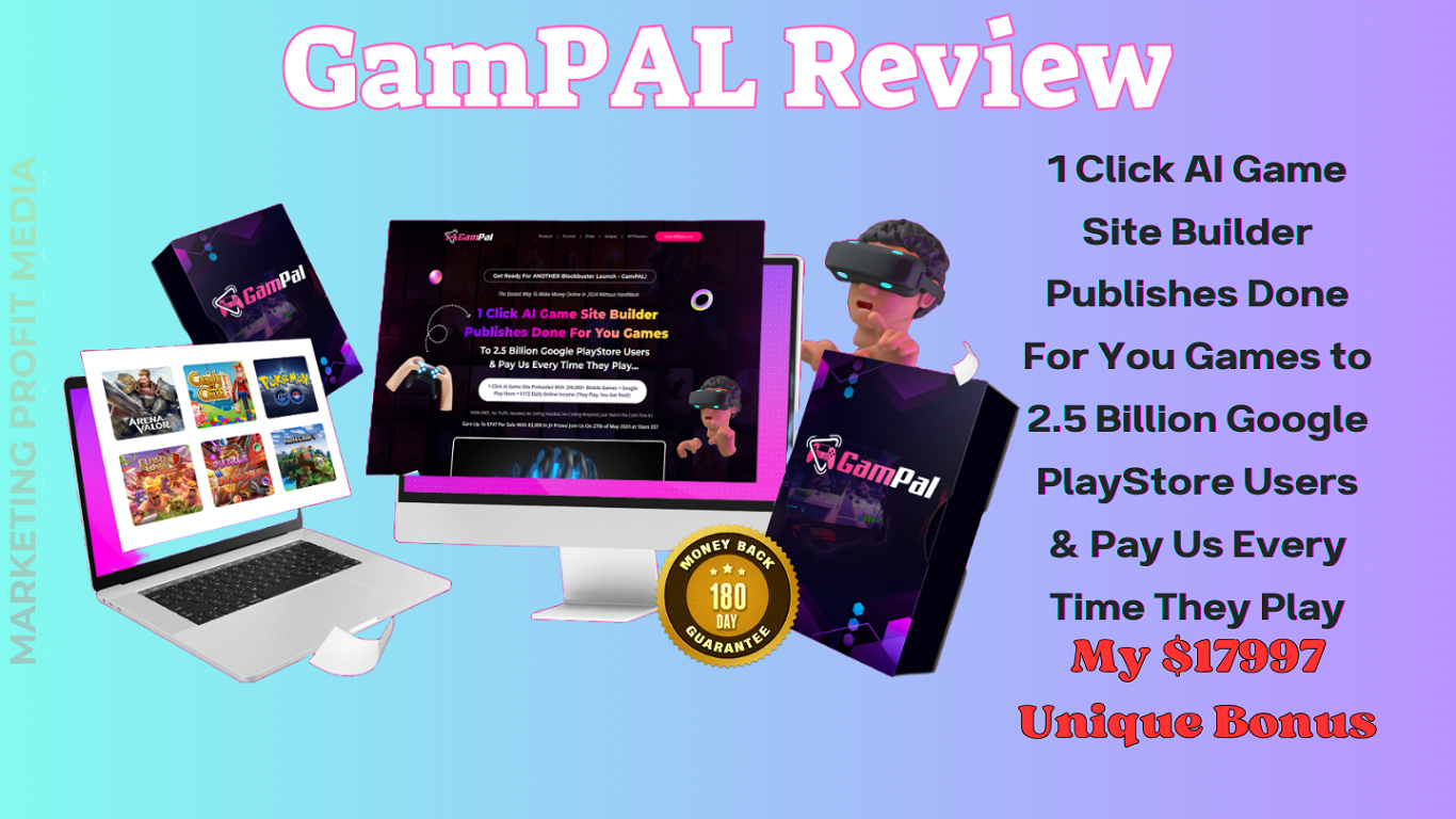 GamPAL Review — Create a Gaming Site with Zero Coding Skills