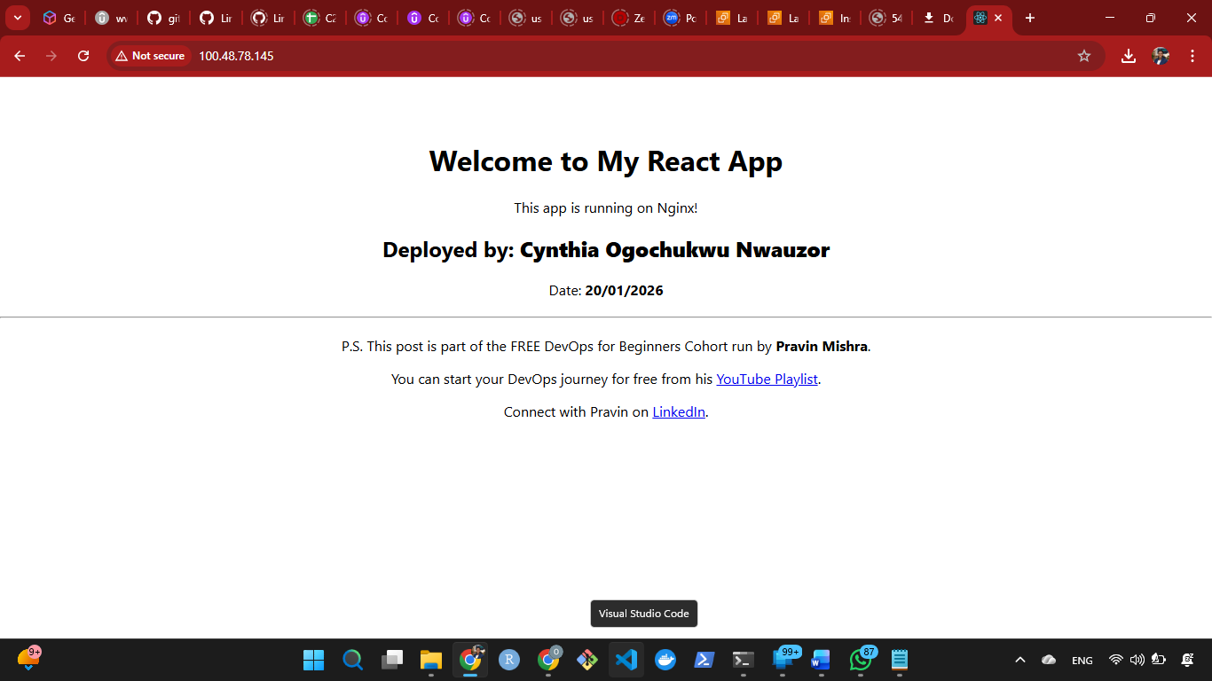 ☁️ From Localhost to Live: Deconstructing My First AWS Deployment