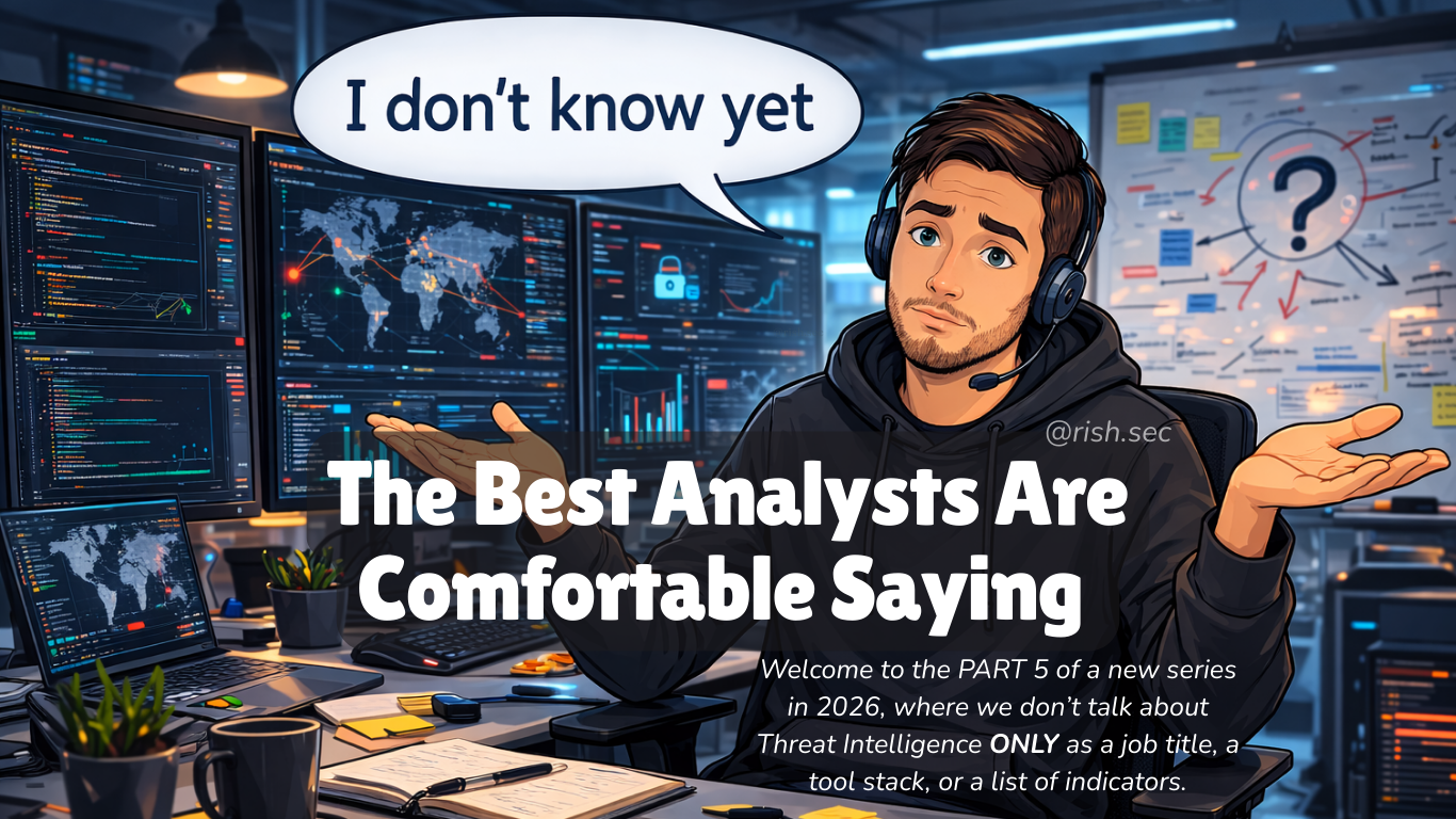 The Best Analysts Are Comfortable Saying ‘We Don’t Know — Yet’