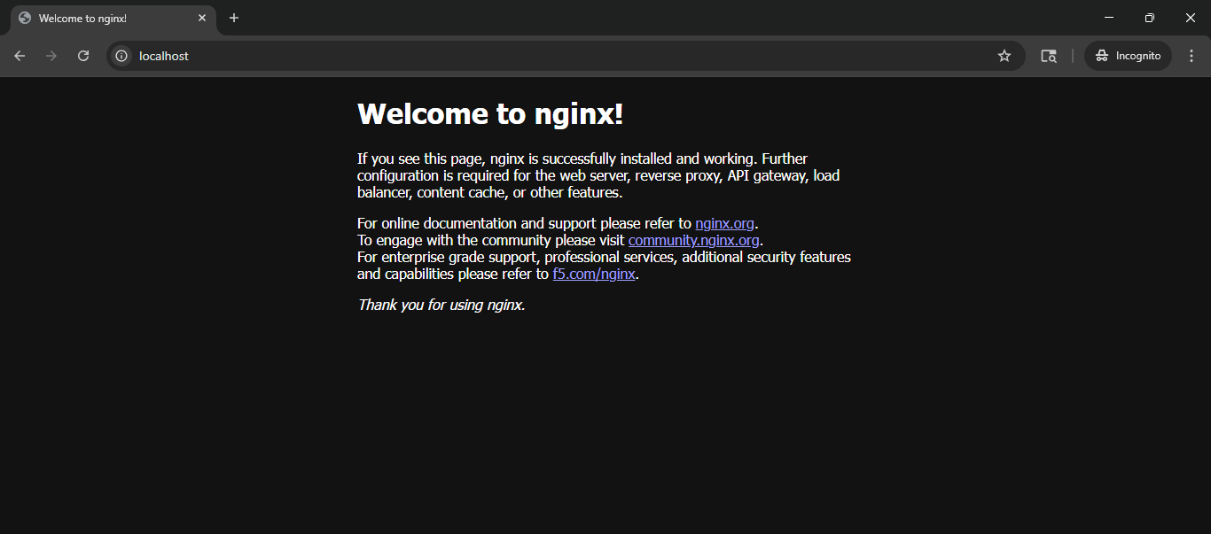 Deploying a Static Website Locally Using NGINX on Windows 11 (Step-by-Step Guide)