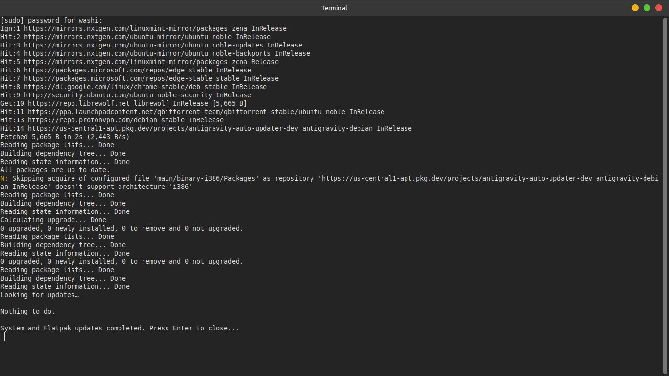 One-Click System Updates for Any Linux Distribution (Ubuntu, Fedora, Arch & openSUSE)