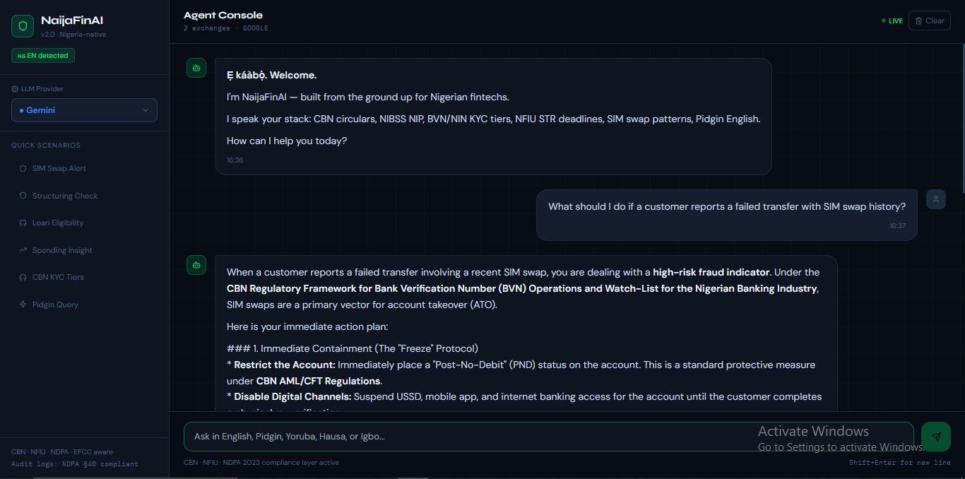 I Built an AI Agent for Nigerian Fintechs From the Ground Up — Here’s Everything I Learned