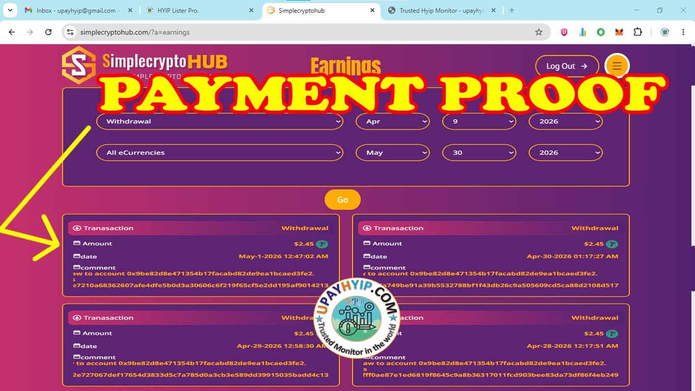 PAYMENT PROOF