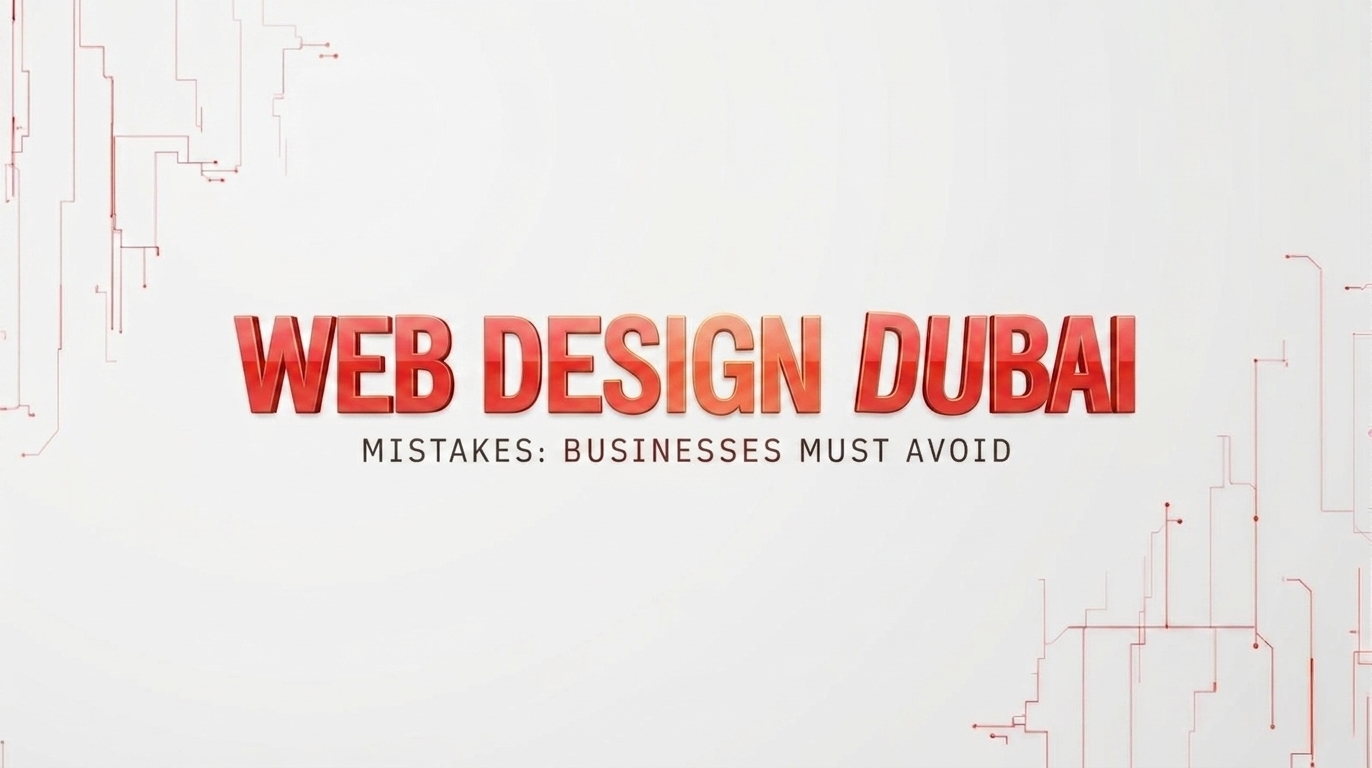 Web Design Dubai | Mistakes Businesses Must Avoid