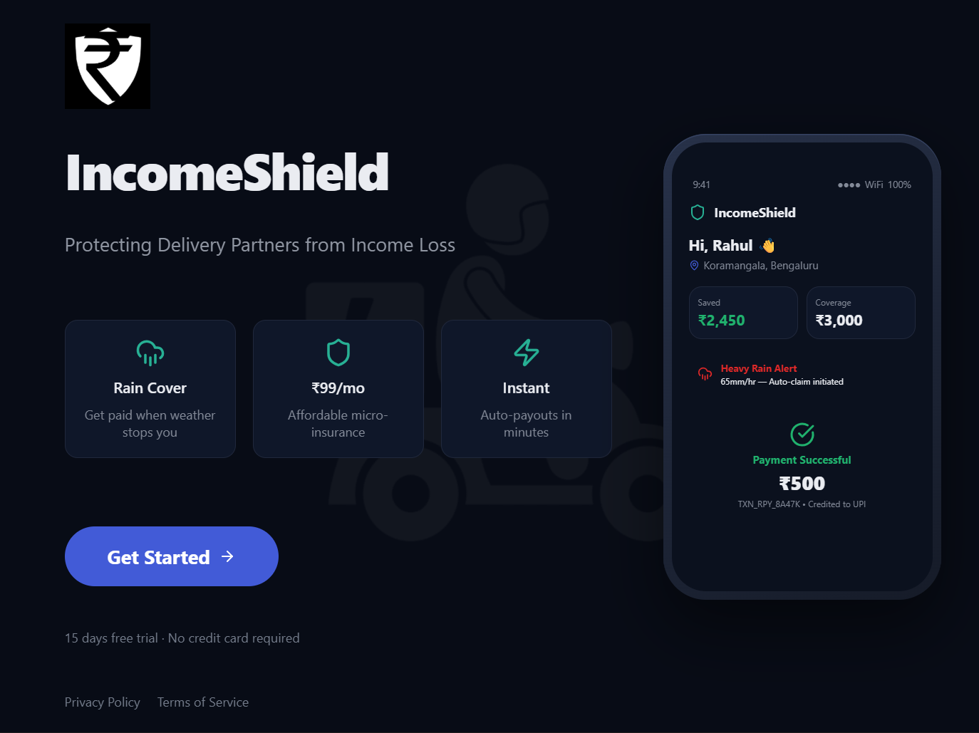 IncomeShield: Redefining Financial Security for the Gig Economy