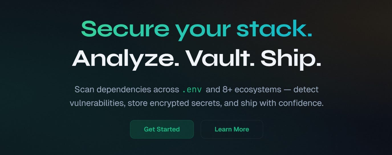 I got tired of storing .env files in my Telegram, so I built a vault platform