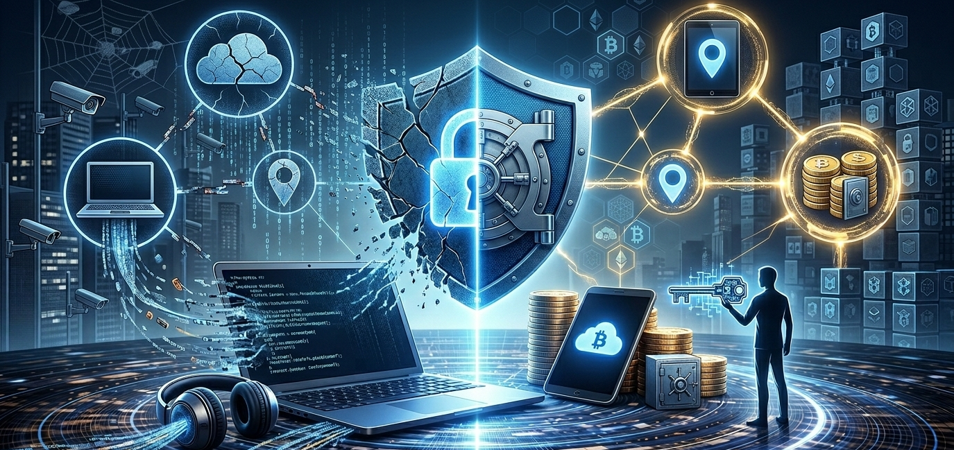 Privacy Is Being Redesigned Out of the Internet. Self-Custody Puts It Back.