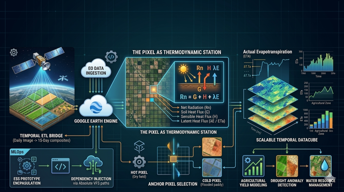 Earth Observation on Medium - Engineering the Energy Balance: Building a Production-Ready SEBAL Pipeline in the Cloud