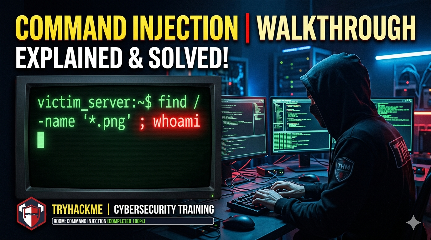 TryHackMe Walkthrough | Command Injection