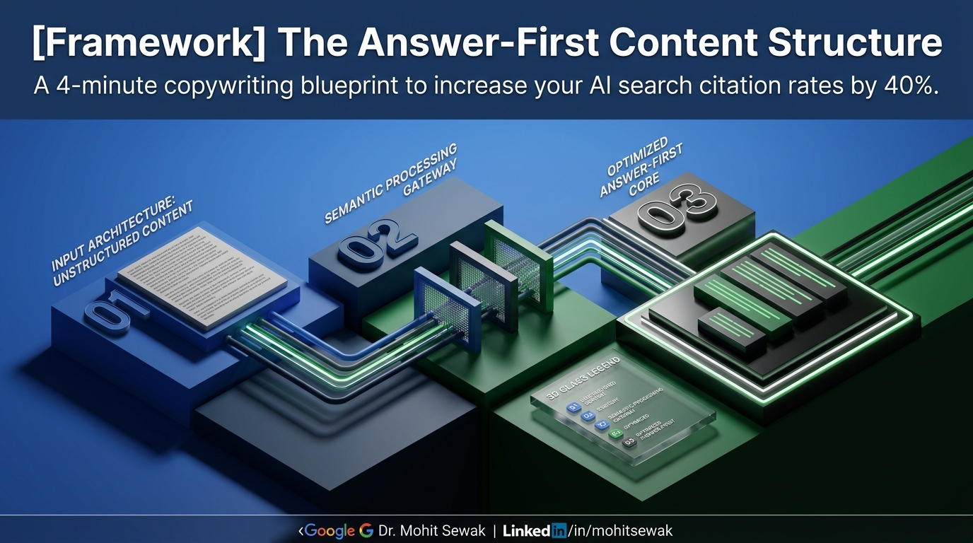 [Framework] The Answer-First Content Structure