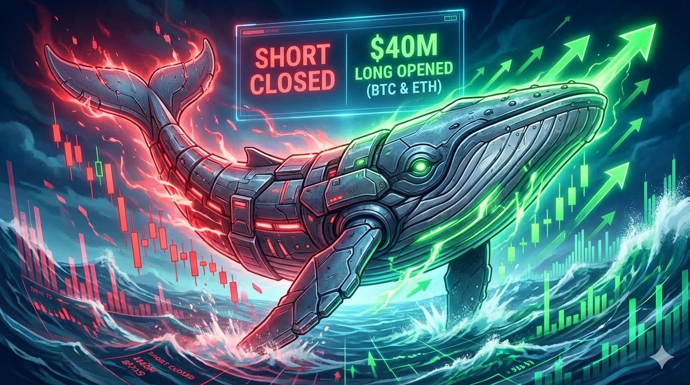The $40 Million Flip: How a Crypto Whale Executed the Perfect Short-to-Long Swing Trade