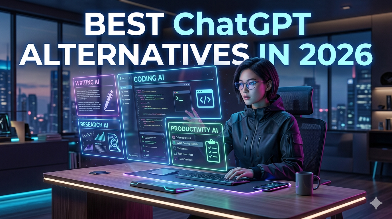 Best ChatGPT Alternatives in 2026 (Actually Worth Using)