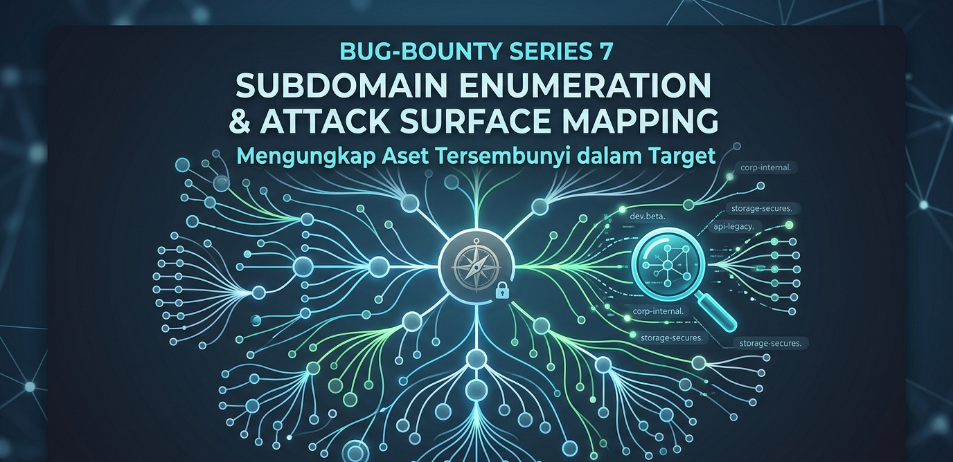 BUG-BOUNTY SERIES 7: Subdomain Enumeration & Attack Surface Mapping.