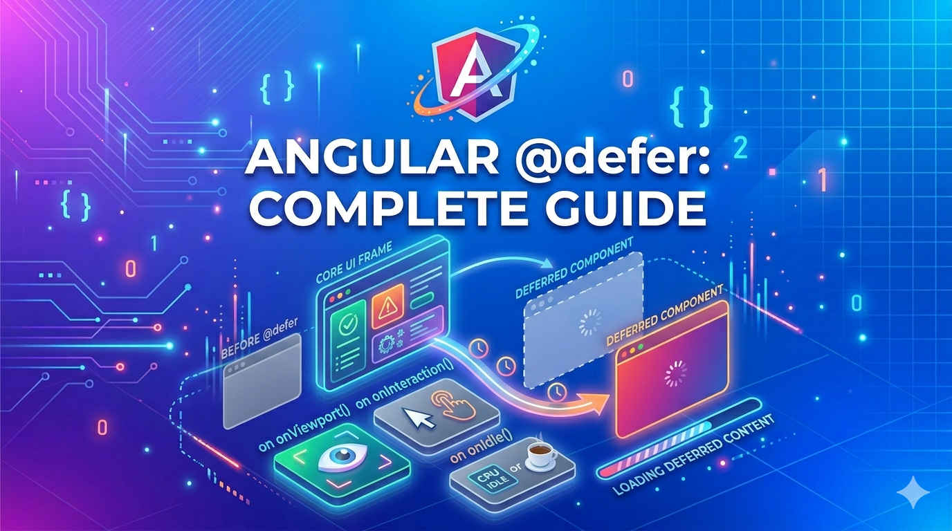Angular @defer: Complete Guide