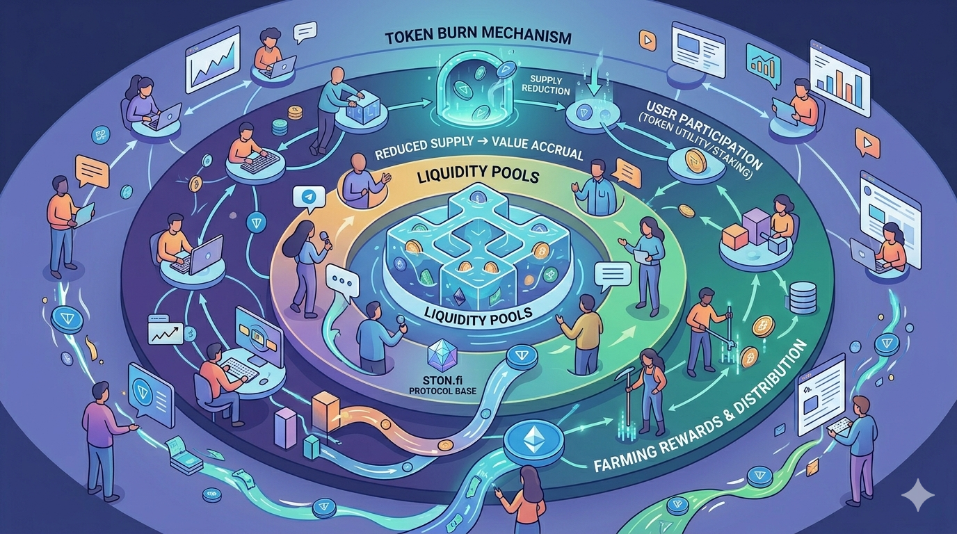 From Token Burns to Farmer Rewards: Rethinking Incentives on STON.fi
