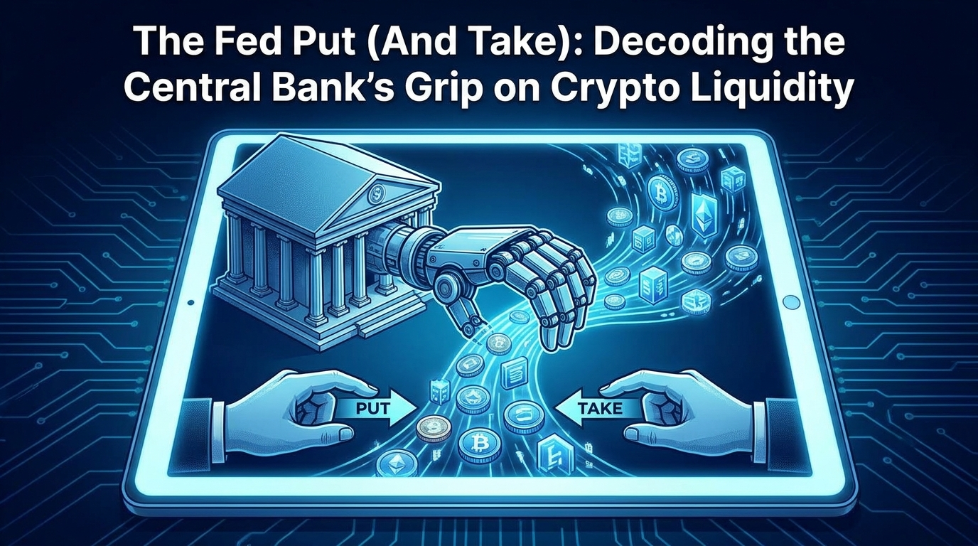 The Fed Put (And Take): Decoding the Central Bank’s Grip on Crypto Liquidity