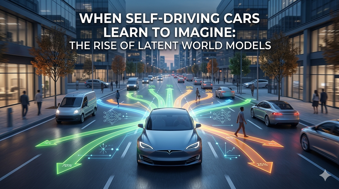 When Self-Driving Cars Start to Imagine: The 2026 Shift to Latent World Models