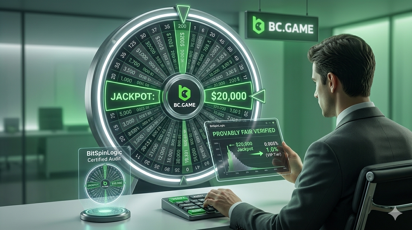 The $20,000 Jackpot Strategy: Is BC.GAME’s Lucky Wheel Legitimate?