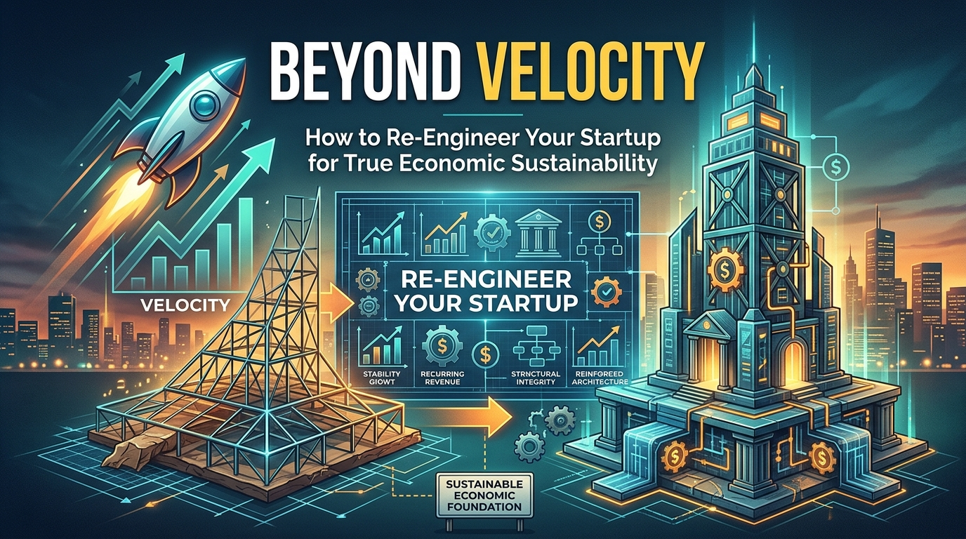 Beyond Velocity: How to Re-Engineer Your Startup for True Economic Sustainability