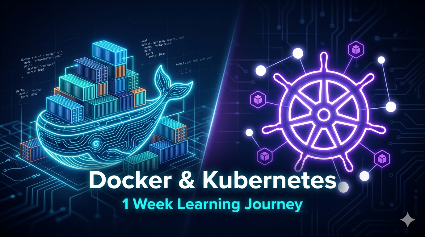 My Docker & Kubernetes Learning Journey: 1 Week Complete