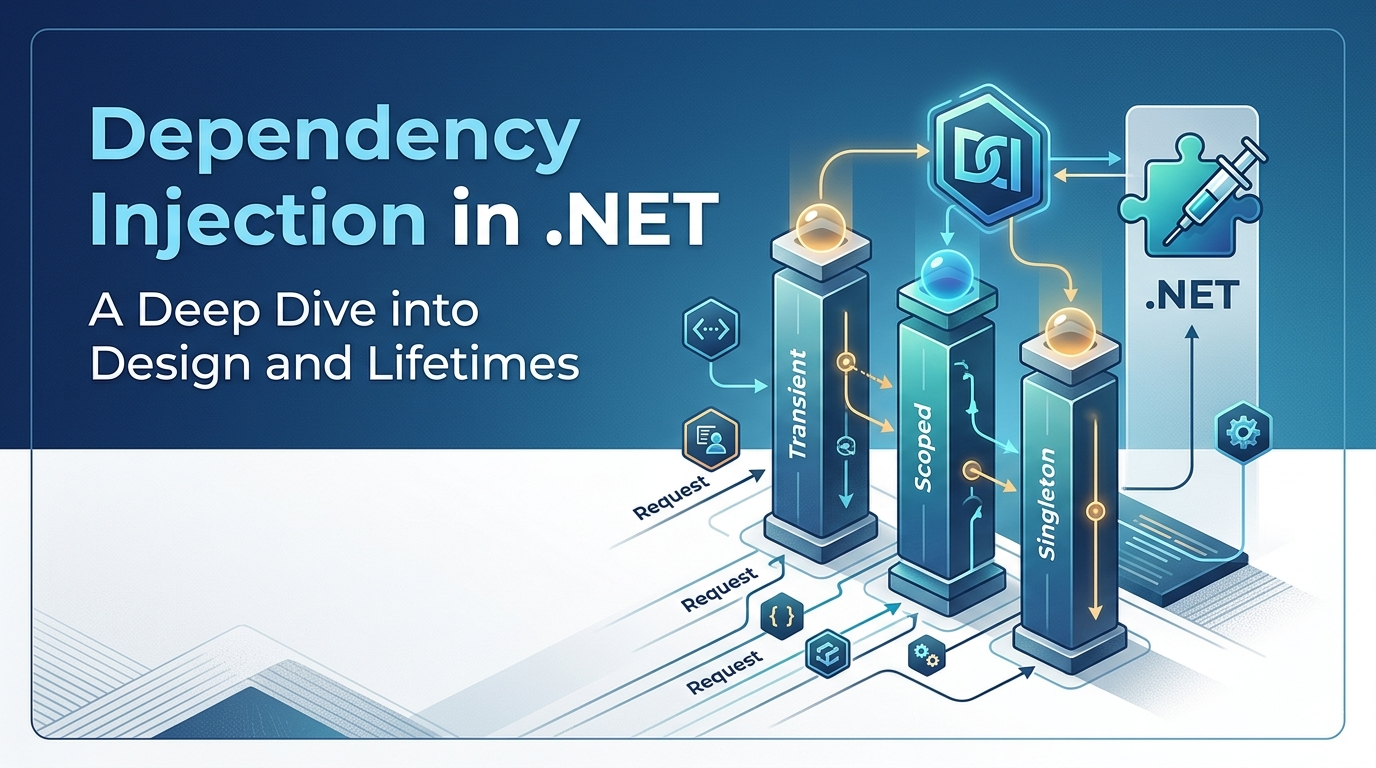 Dependency Injection in .NET: A Deep Dive into Design and Lifetimes.