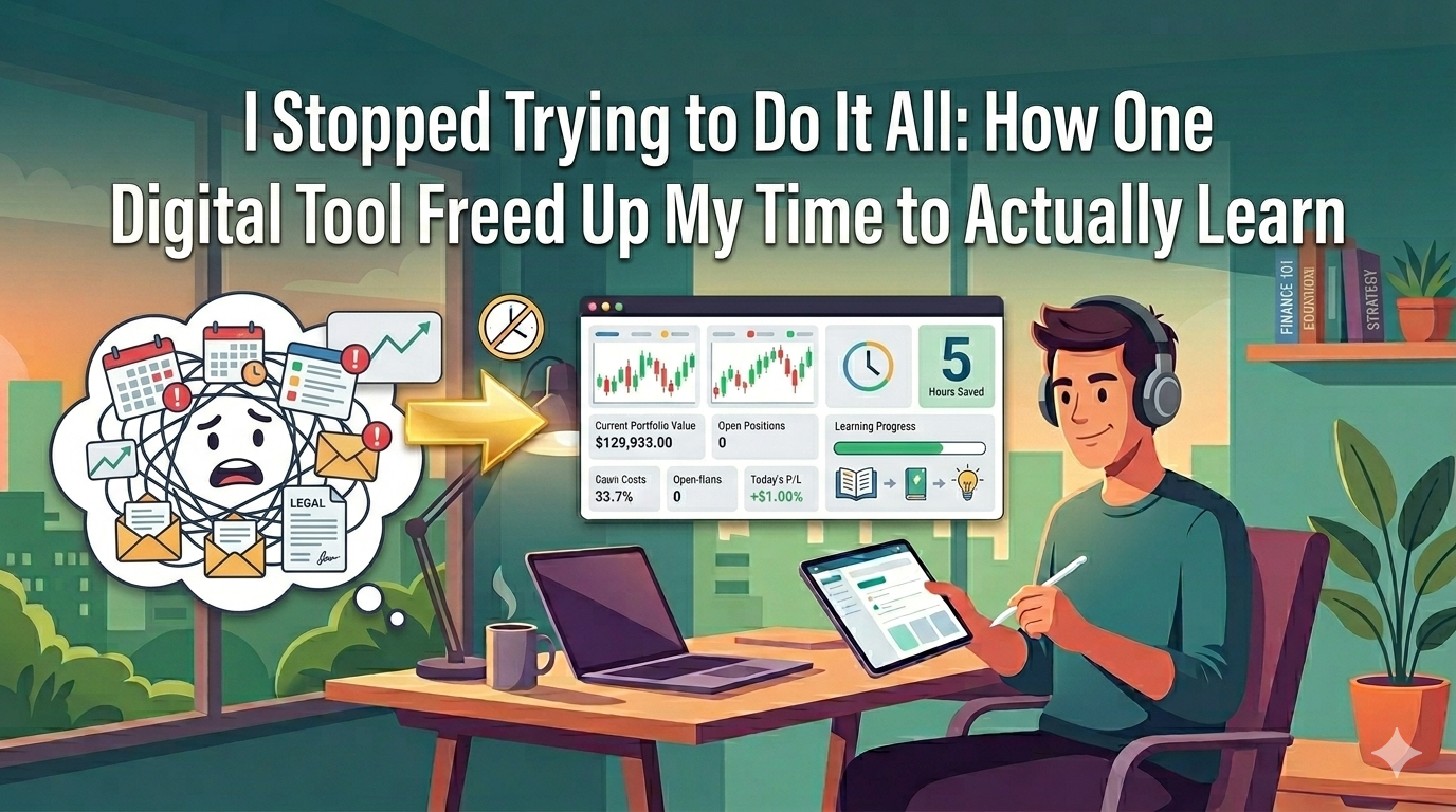 I Stopped Trying to Do It All: How One Digital Tool Freed Up My Time to Actually Learn