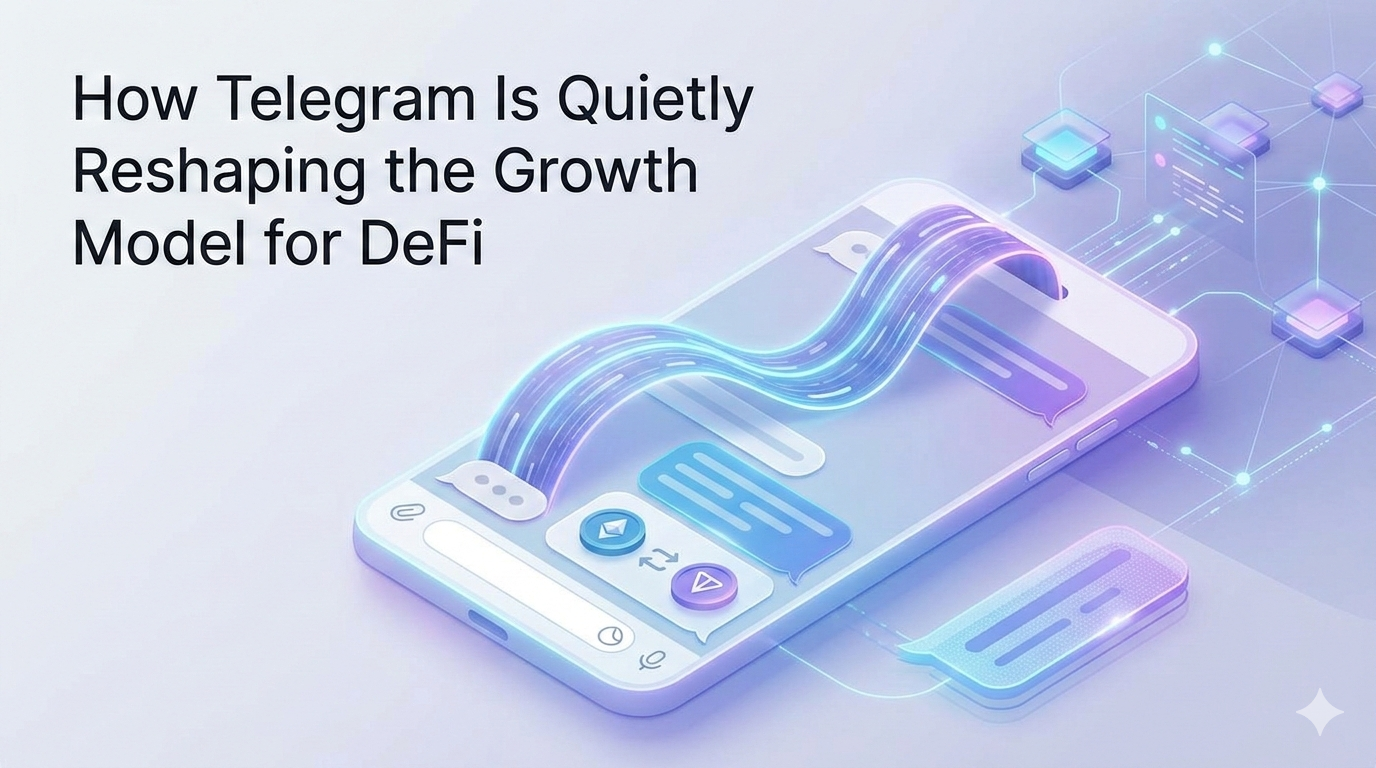 How Telegram Is Quietly Reshaping the Growth Model for DeFi
