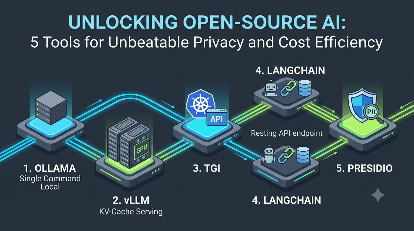 Unlocking Open-Source AI: 5 Tools for Unbeatable Privacy and Cost Efficiency