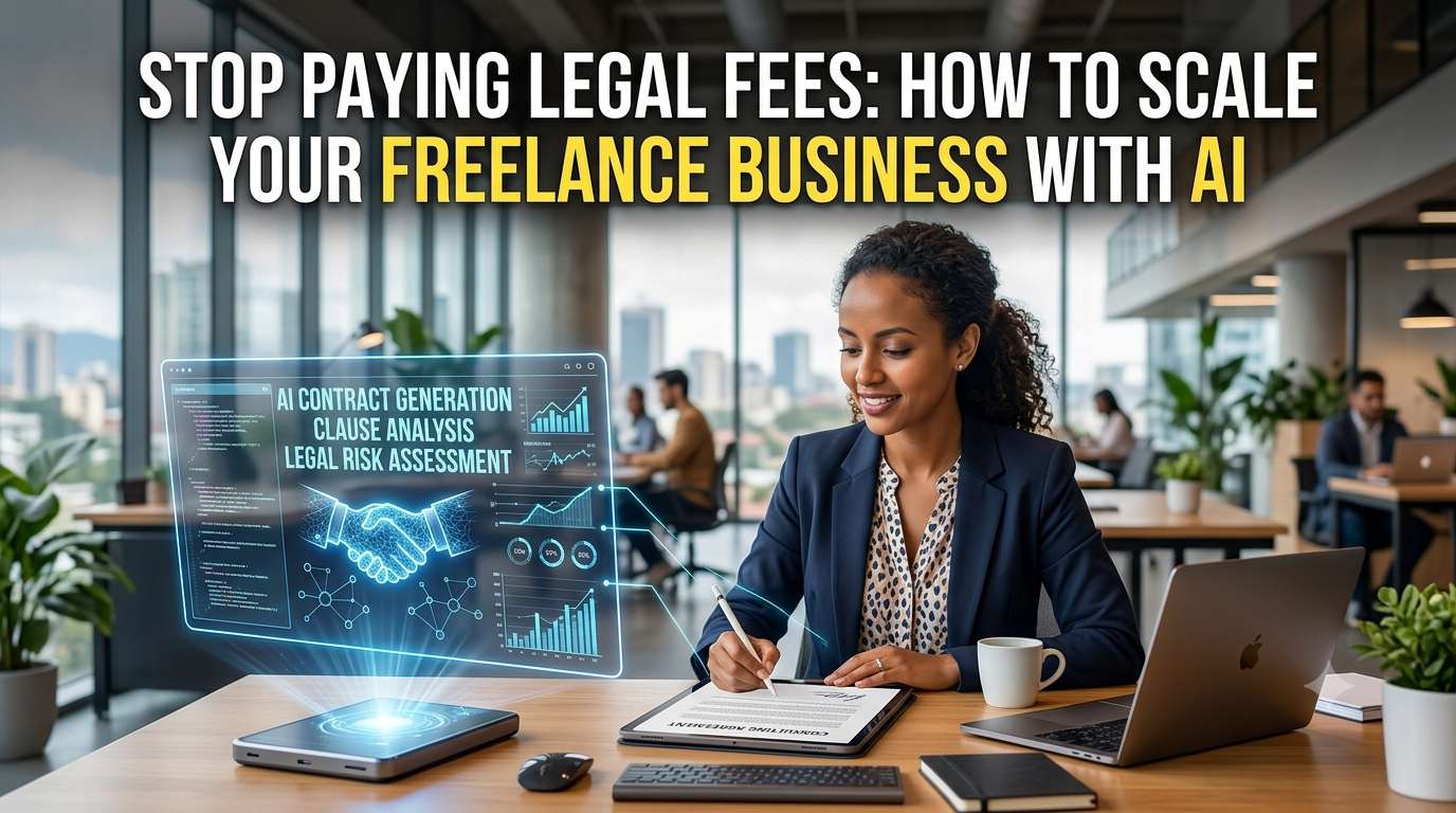 Stop Paying Legal Fees: How to Scale Your Freelance Business with AI