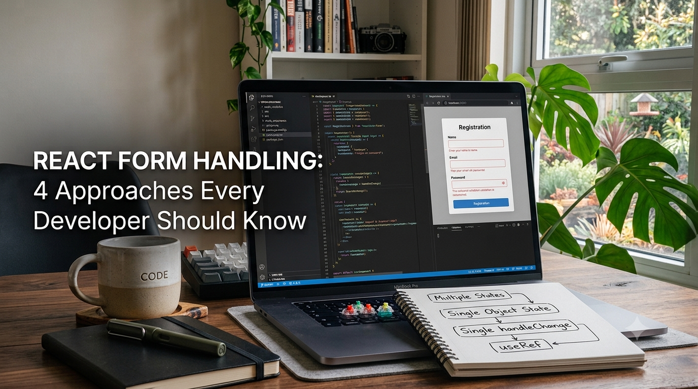 React Form Handling: 4 Approaches Every Developer Should Know