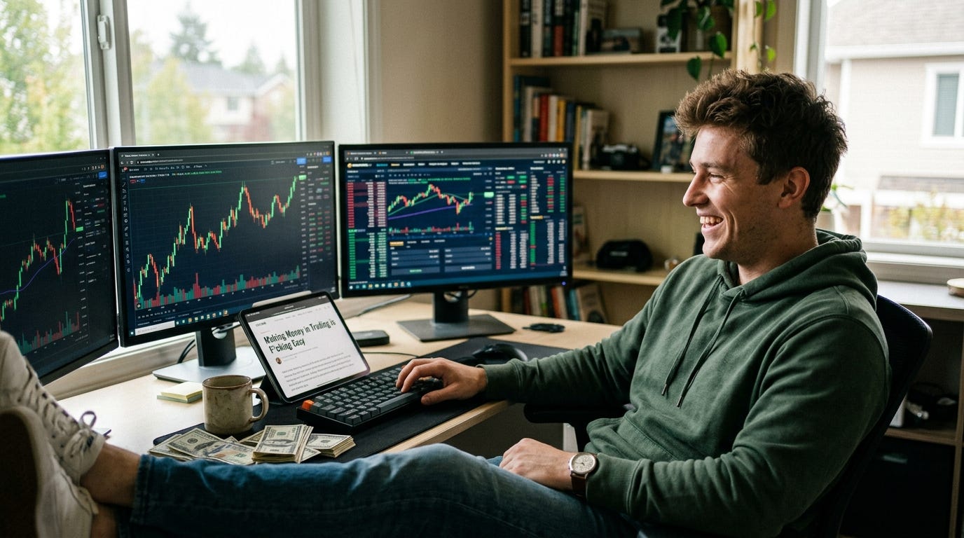 Making Money in Trading is F*cking Easy