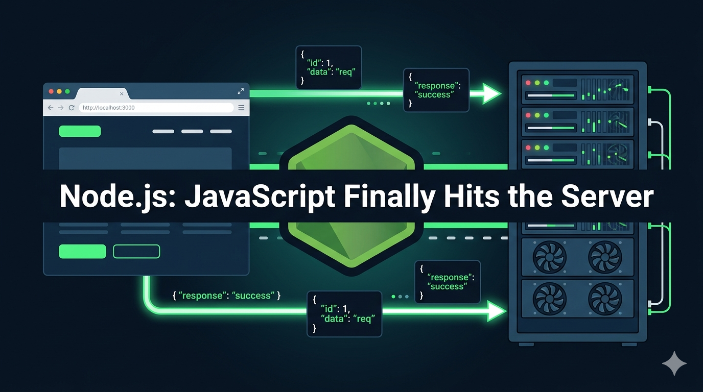 From Zero to MERN: Episode 05: Node.js: Why JavaScript Finally Conquered the Backend