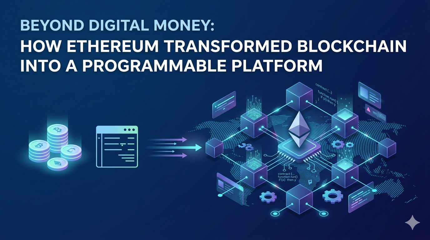 Beyond Digital Money: How Ethereum Transformed Blockchain into a Programmable Platform