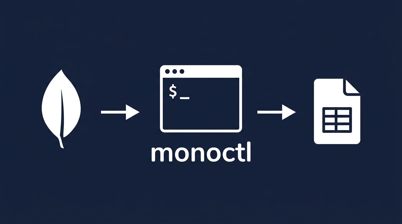 monoctl: A Go-Based CLI Tool to Bridge Data Sources and Google Sheets