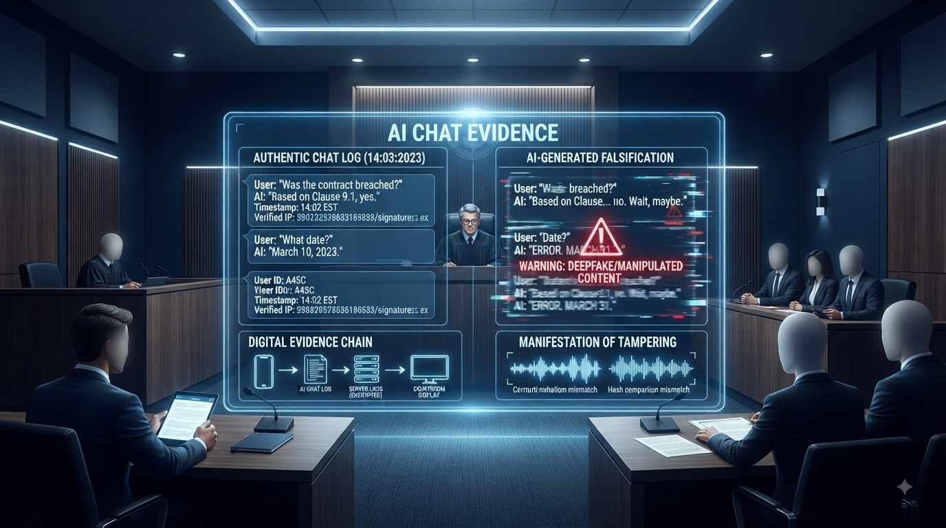 Your AI Chat May Become Evidence — But Can It Be Trusted in Court?