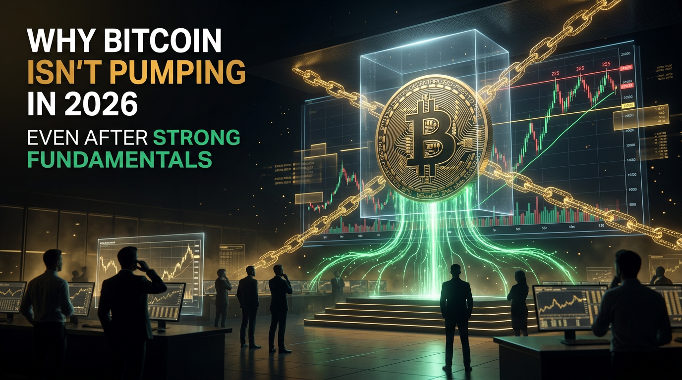 Why Bitcoin Isn’t Pumping in 2026 — Even After Strong Fundamentals
