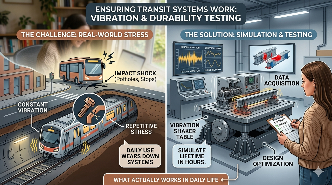 Why Do Transit Systems Need Vibration and Durability Testing?