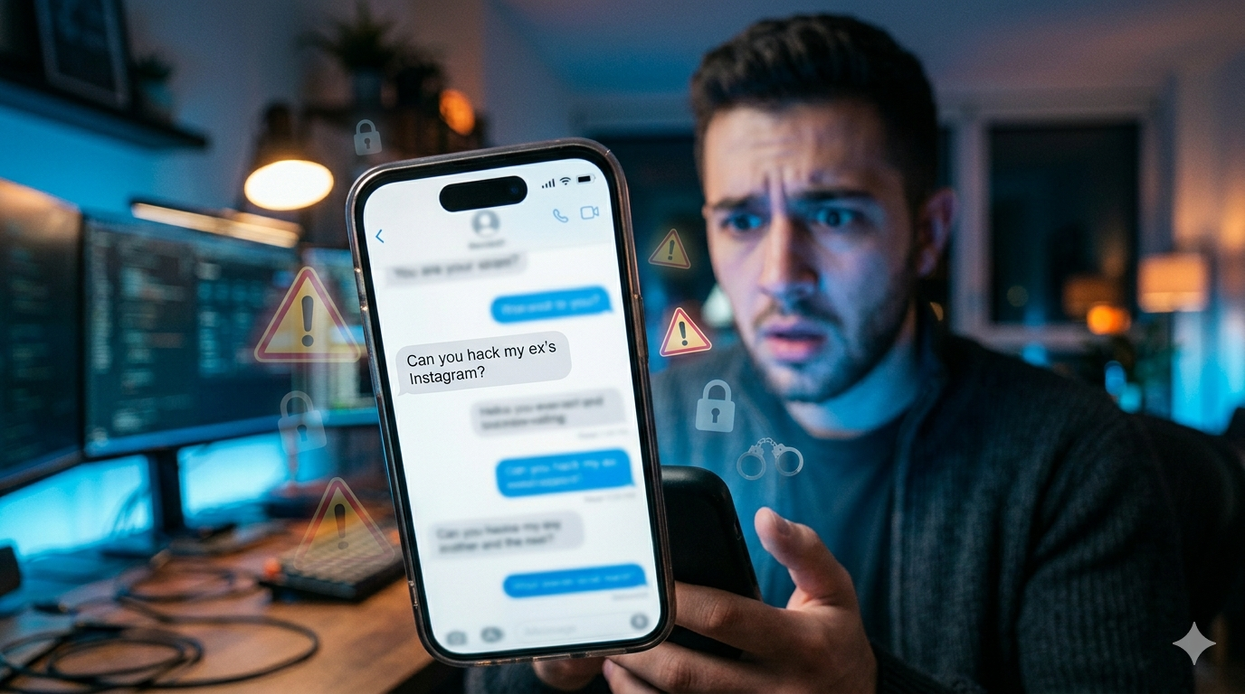The Day My Non-Tech Friend Asked Me to ‘Hack’ His Ex’s Instagram