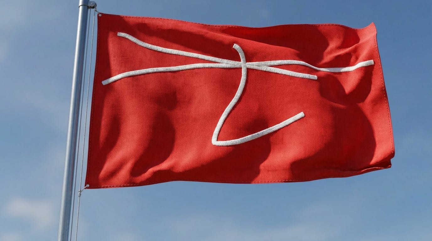 Transforming a Simple Sketch into a Stunning Flag Design with AI