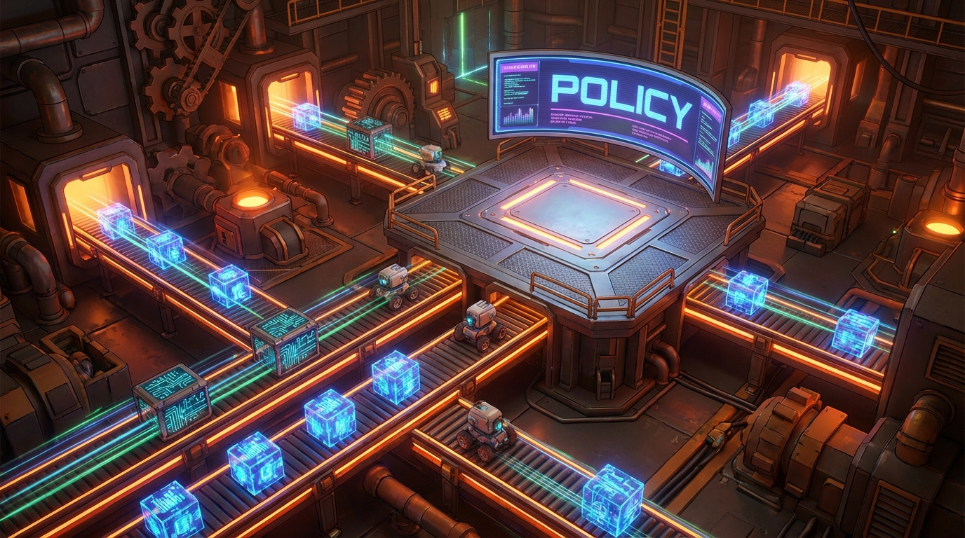 Policy Is the Product: The Disappearing Programmer