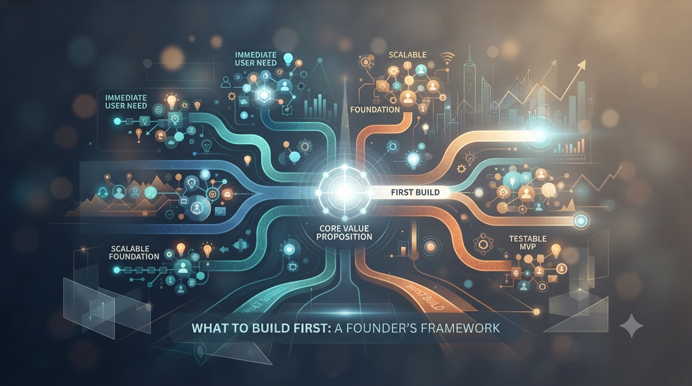 What to Build First: A Founder’s Framework