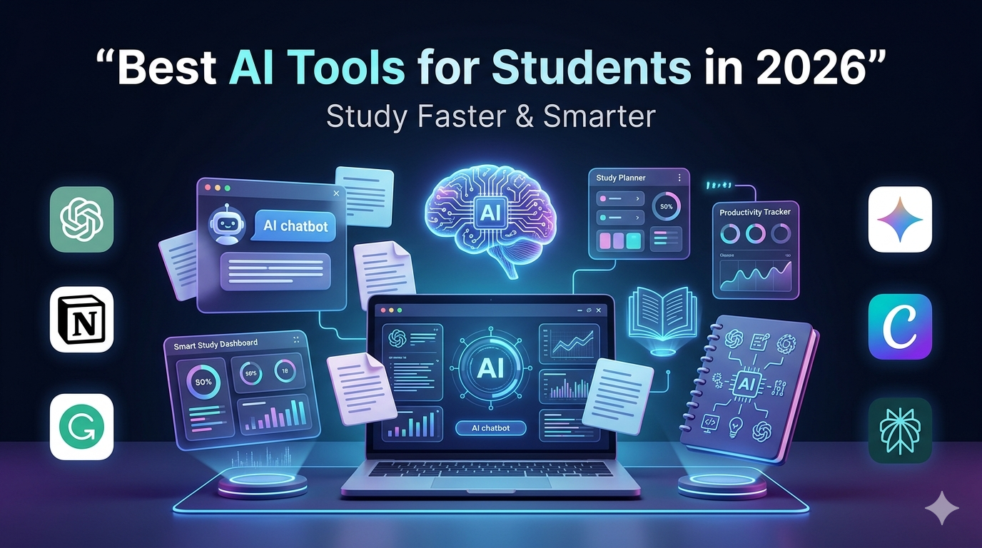 Best AI Tools for Students in 2026 (Study Faster & Smarter)