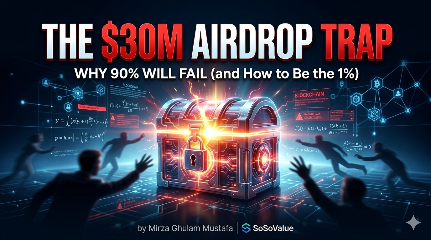 The $30M Airdrop Trap: Why 90% of Users Will Fail (and How to Be the 1%)