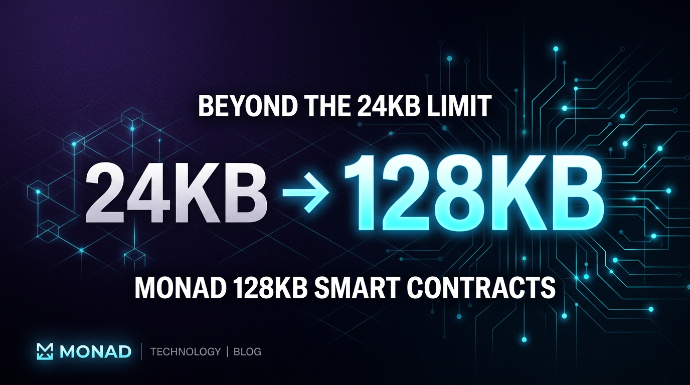 Beyond the 24KB Limit: Unlocking Complex Logic with Monad’s 128KB Smart Contracts