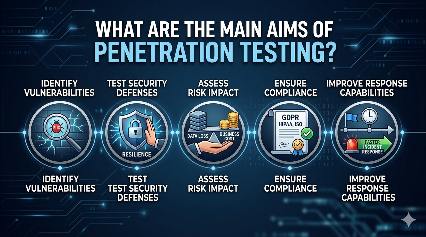 What Are the Main Aims of Penetration Testing?