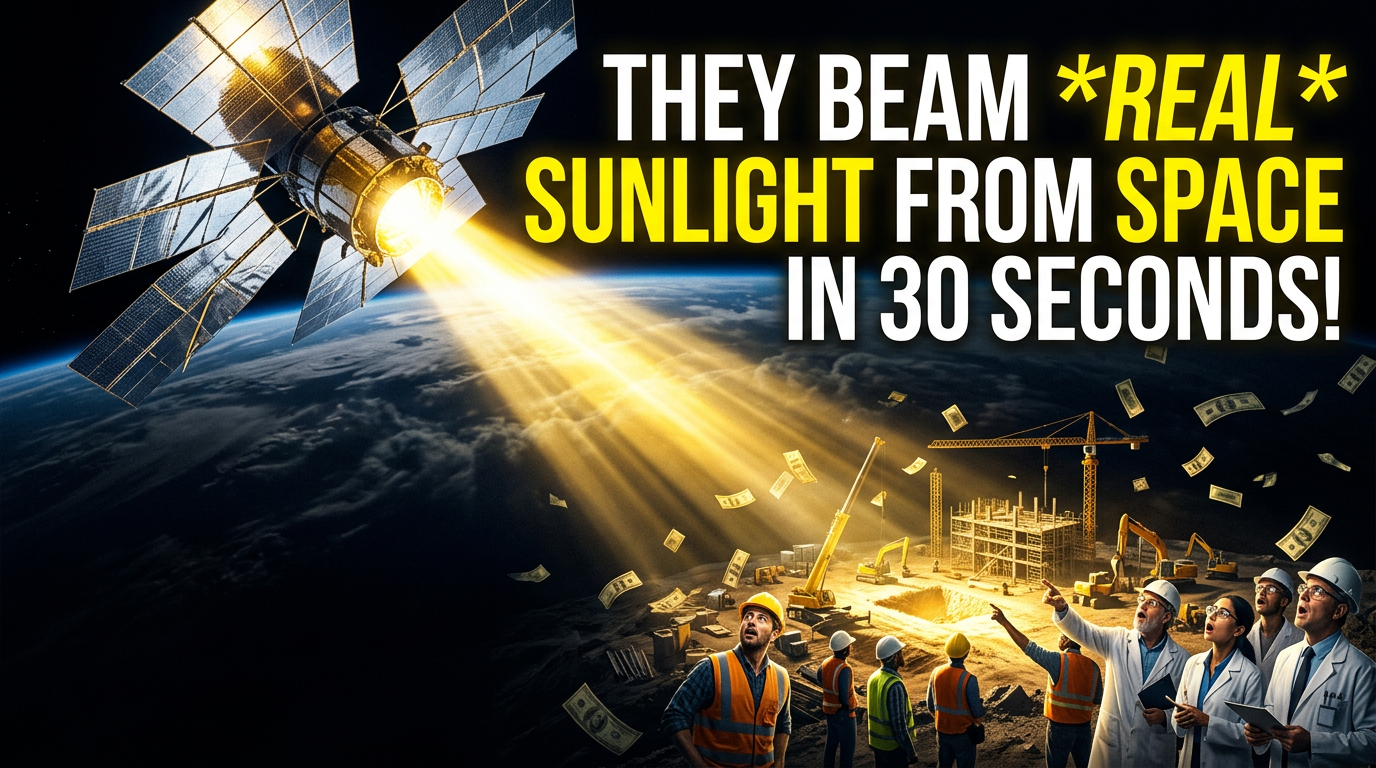 They Can Sell You Real Sunlight From Space for $2000 an Hour They Can Sell You Real Sunlight From Space for $2000 an Hour
