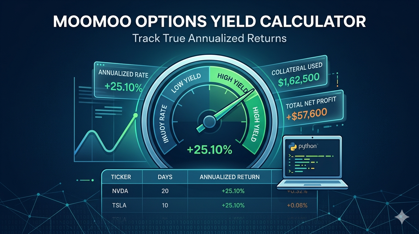 Why I Built a Custom Options Yield Calculator for Moomoo (And How It Fixes the UI’s Biggest Blind…