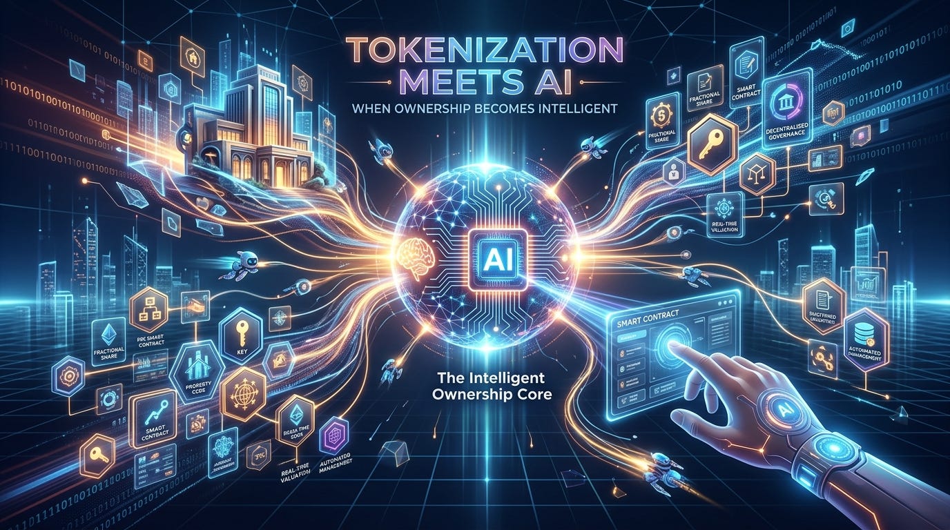 Tokenization Meets AI: When Ownership Becomes Intelligent